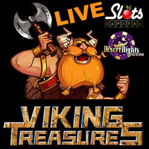 Viking Treasures is LIVE at Slots Capital Casino and Desert Nights Casino