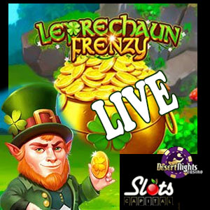Leprechaun Frenzy is LIVE at Slots Capital Casino and Desert Nights Casino